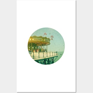 Carousel by the Sea Posters and Art